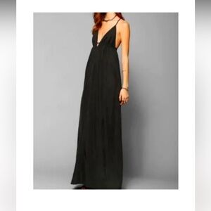 Silence + Noise Black Maxi Dress
